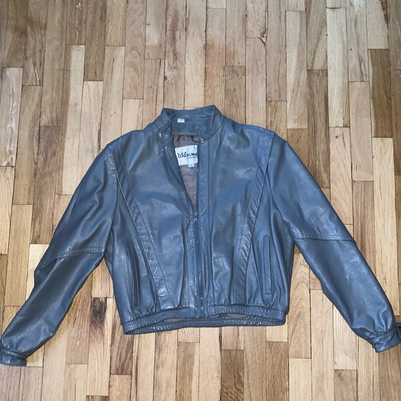 Vintage 80’s Wilson’s Leather Crop Jacket - Picture 4 of 12